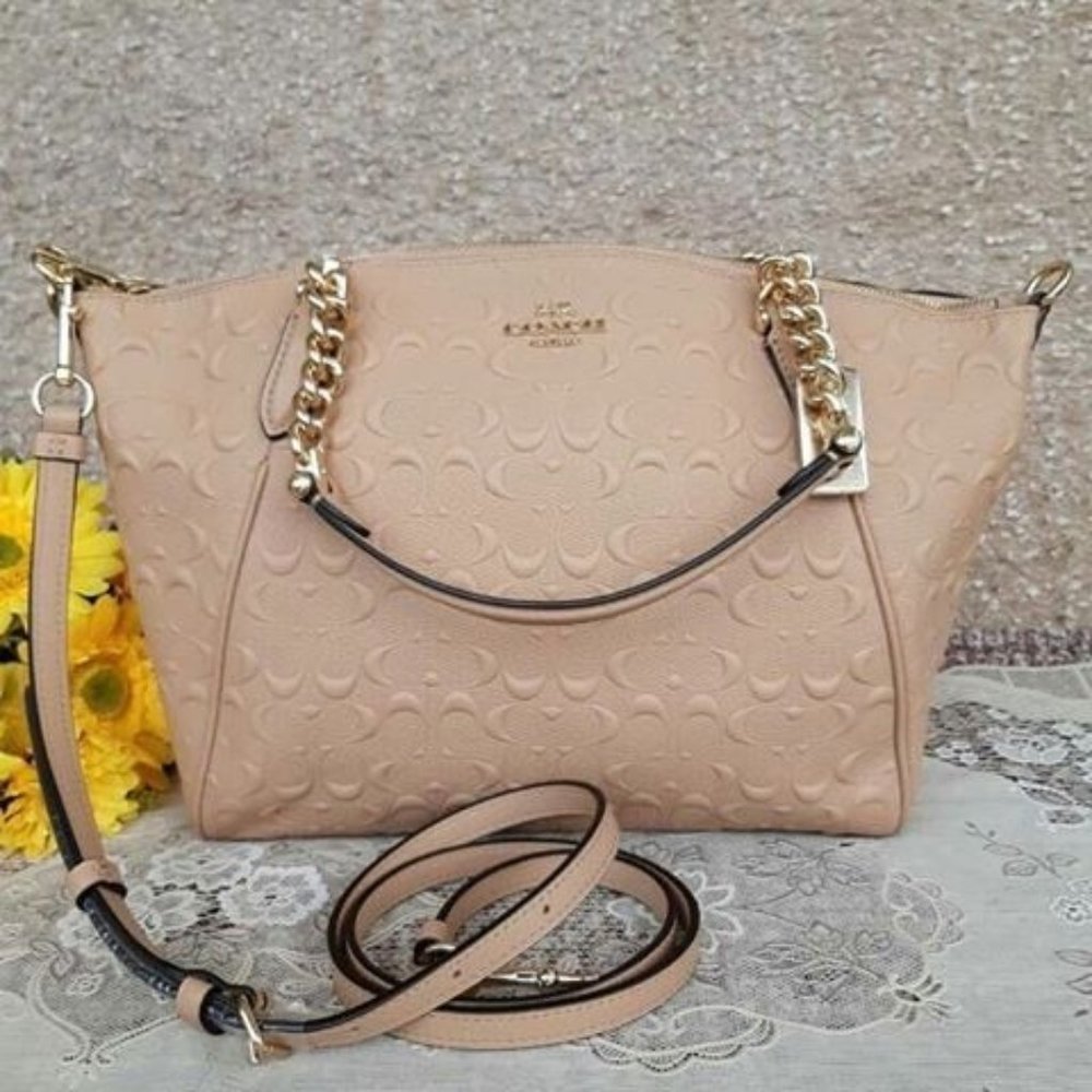 NWT Coach Kelsey Beechwood Satchel  # F49317